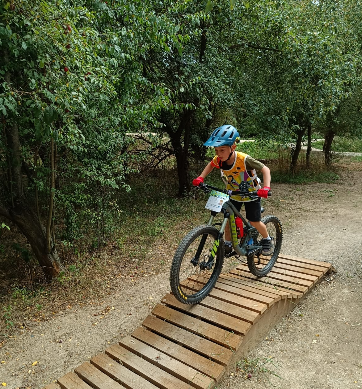 Cyklistický trénink dětí v Praze